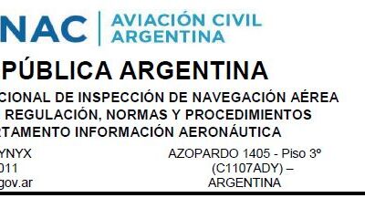 A 44. EMERGENCIA SANITARIA (COVID-19) – RECAUDOS PARA DESARROLLAR ACTIVIDADES AERONÁUTICAS DE AVIACIÓN GENERAL, AERODEPORTIVAS Y DE TRABAJO AÉREO EN ZONA DISPO