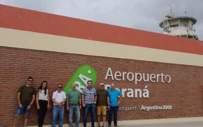 Pilotos del Aeroclub Ciudad de Paraná, visitaron el Aeropuerto Paraná y profundizaron conocimientos en Seguridad Operacional.