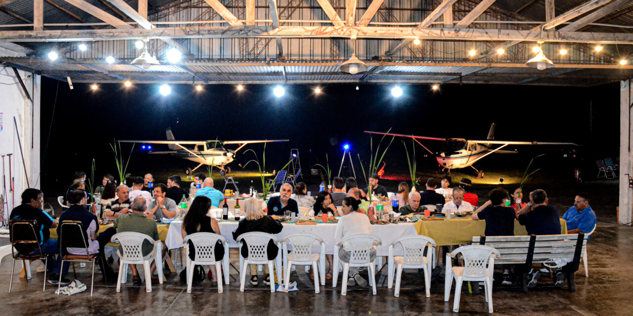 Doble festejo. Despedida de año y Aniversario del Aeroclub.