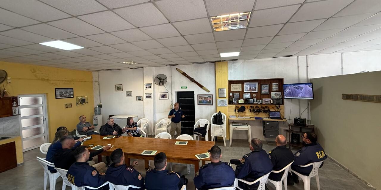 Jornada de coordinación de emergencias en nuestro Aeroclub.